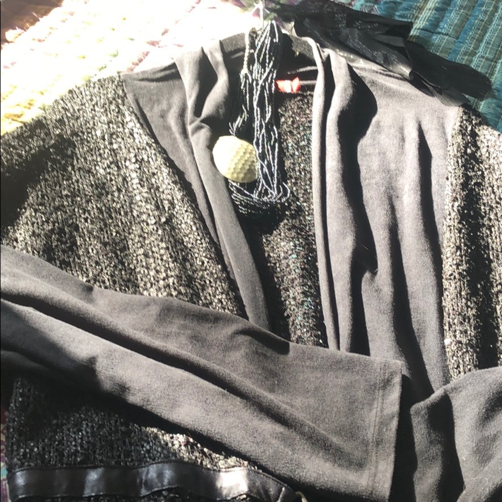 Verda open weave jacket